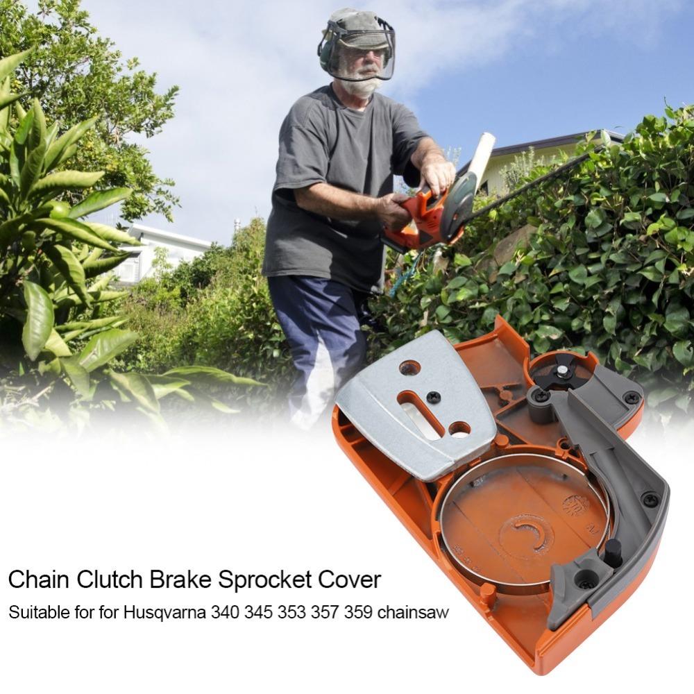 Plastic and Metal Chainsaw Cover Assembly Replacement Chainsaw for Husqvarna 340 345 353 357 359
