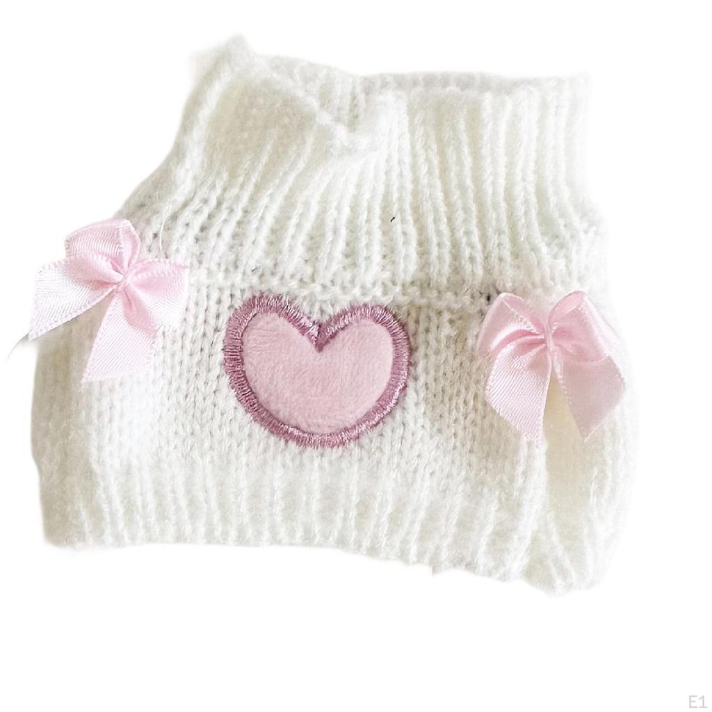 15 cm Plüschpuppenkleidung, Austauschbares Zubehör für Puppen, Kleidung