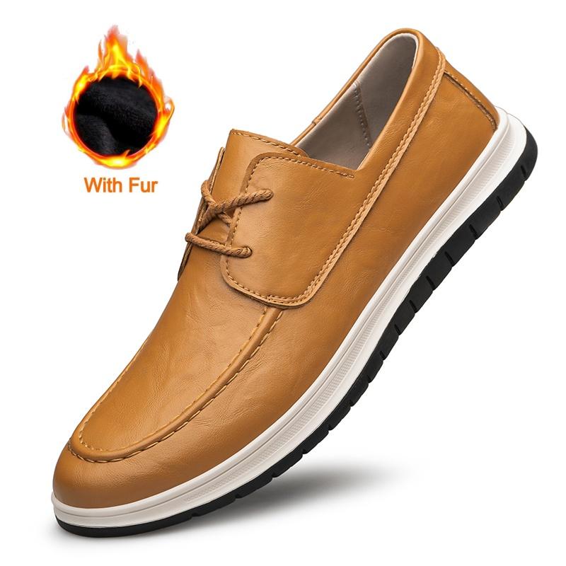 

Fashion 2025 New Designer Men Dress Shoes Fashion Casual Leather Outdoor Wedding Work Shoes Genuine Leather Solid Color Platform Shoes 45