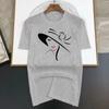 Damen Print Sommer Hohe Qualität Luxus T-Shirt Männer Frauen Baumwolle Kurzarm Lässig Mode T-Shirts Übergroße Streetwear
