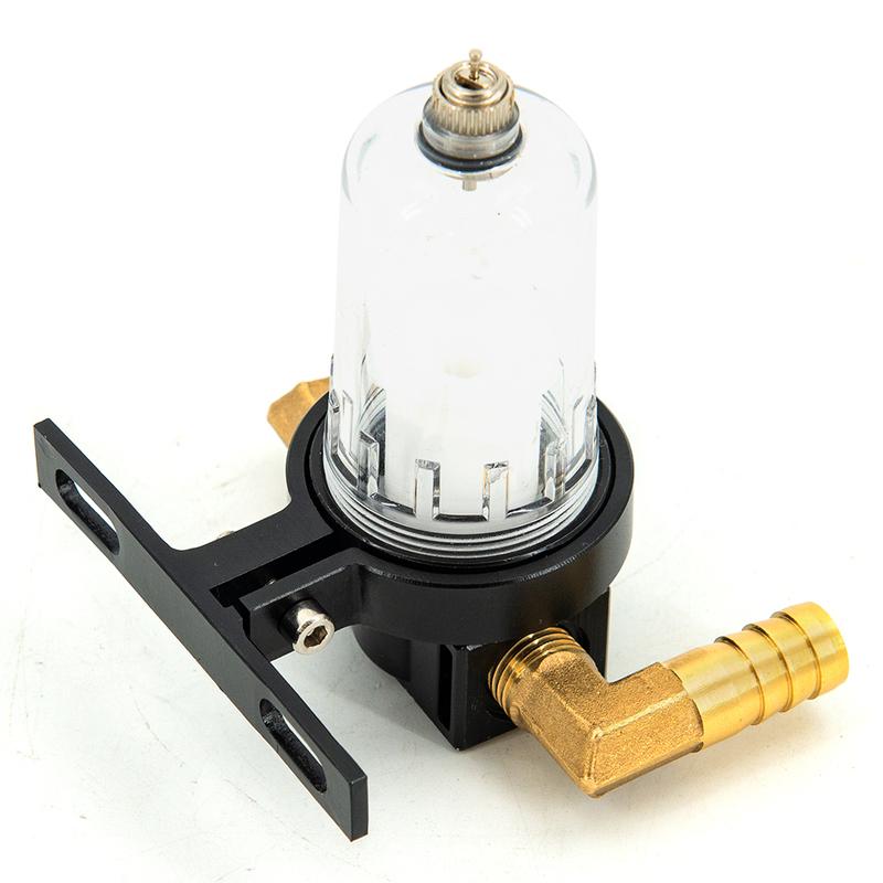 Engine Oil Separator Catch Reservoir Tank Can Filter Out Impurities Engine Oil and Gas Separator with Bracket Car Accessories