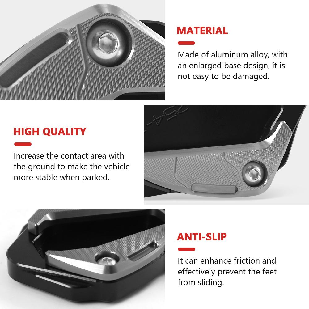 For CBR1000RRR SP CBR1000 RR-R Fireblade 2020-2025 2024 2023 Motorcycle Enlarged Bracket Extension Plate Pad Foot Side Bracket
