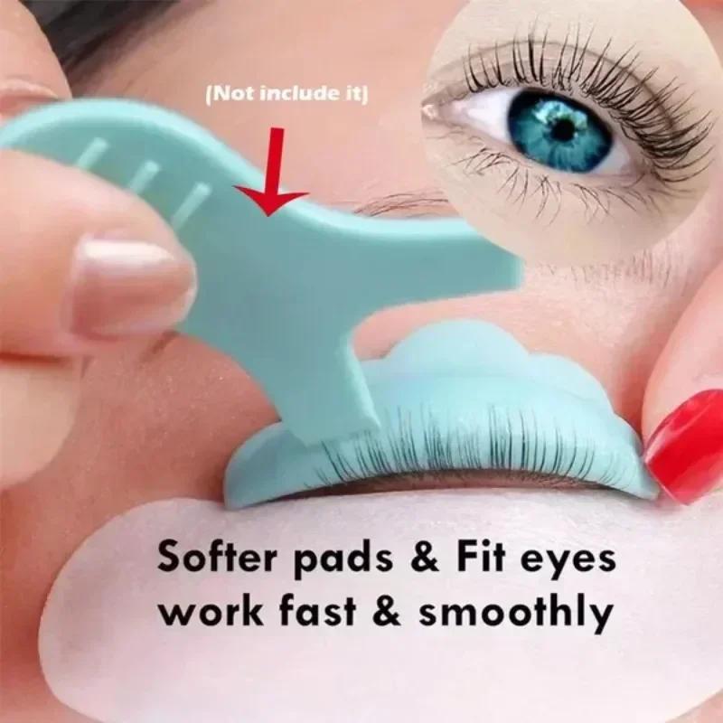 5 Pairs/set Silicone Eyelash Perm Pad Colorful Recycling Lashes Rods Shield Lifting Eyelash Curler Accessories Applicator Tools