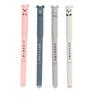 1/4 Pcs/Set Kawaii Erasable Gel Pen Pig Bear Cat Mouse 0.5mm Blue Ink School Office Stationery Gift Korean Stationery SB09