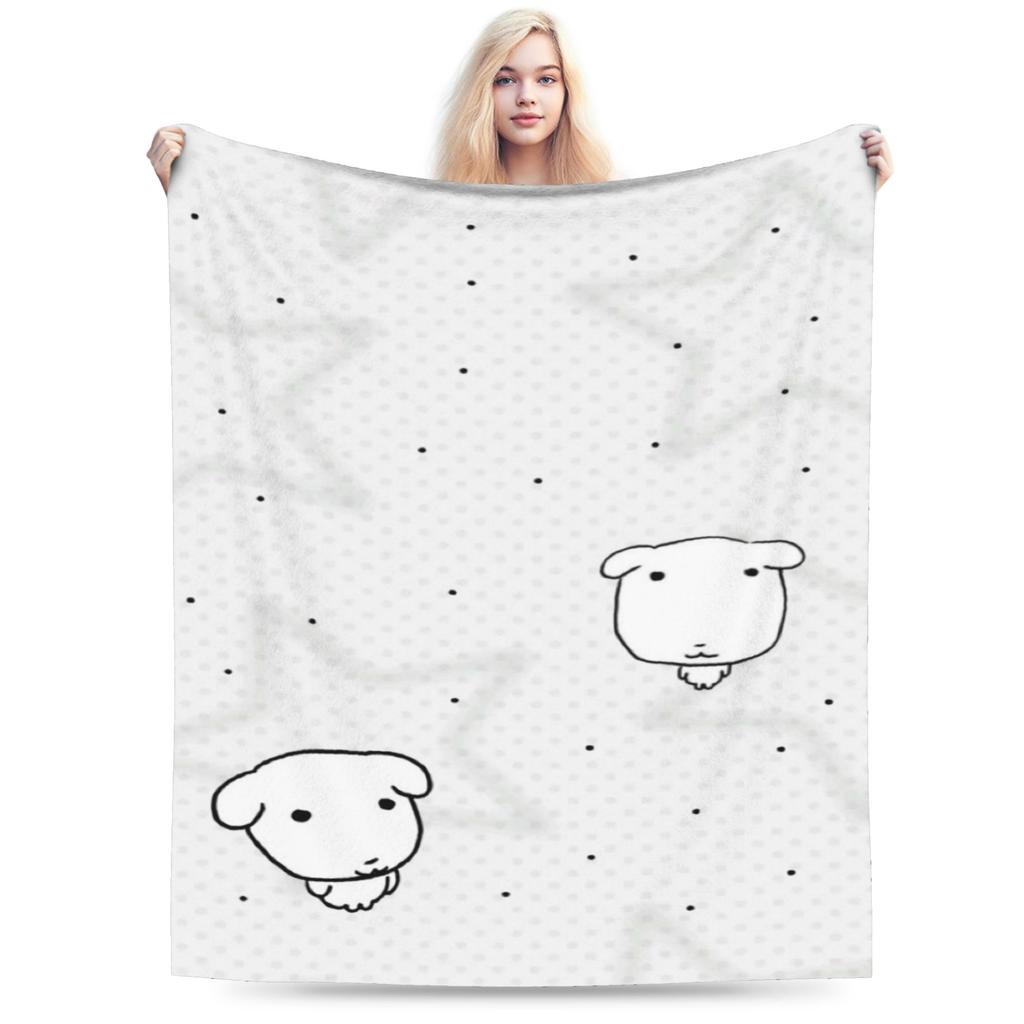 Soft Comfy Blankets Travel Office Cute GANADI Throw Blanket Pattern Bedspread For Living Room
