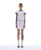 PARTIMENTO WOMEN Pwc Brief Detail Mini Skirt_White