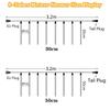 EU Plug Meteor Shower Led Fairy String Lights Street Garlands Party Decorations for Holiday Halloween Wedding Birthday Christmas
