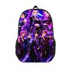 K‑POP Witch‑Hunting Girl Group Student Backpack, Unisex Cartoon Rucksack, Lightweight Casual Zipper Travel Bag, Laptop Outdoor Backpack