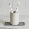 Water Absorbent Diatom Mud Coasters Fast Drying Sponge Holder Toothbrush Holder Vanity Organizer