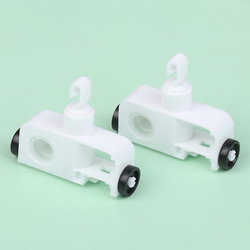 10 Stück Vertikaljalousien Fenster Jalousie Rollenrolle Jalousiehalter Zubehör