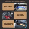 For ZX1400 ZX14R ZZR1400 GTR1400 CONCOURS Motorcycle Adjustable Always on Turn Signal Light Brake Clutch lever Handlebar