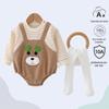 Popular Infant Spring/Autumn Bodysuit: Class A Outfits for Boys & Girls - Newborn Crawling Wear