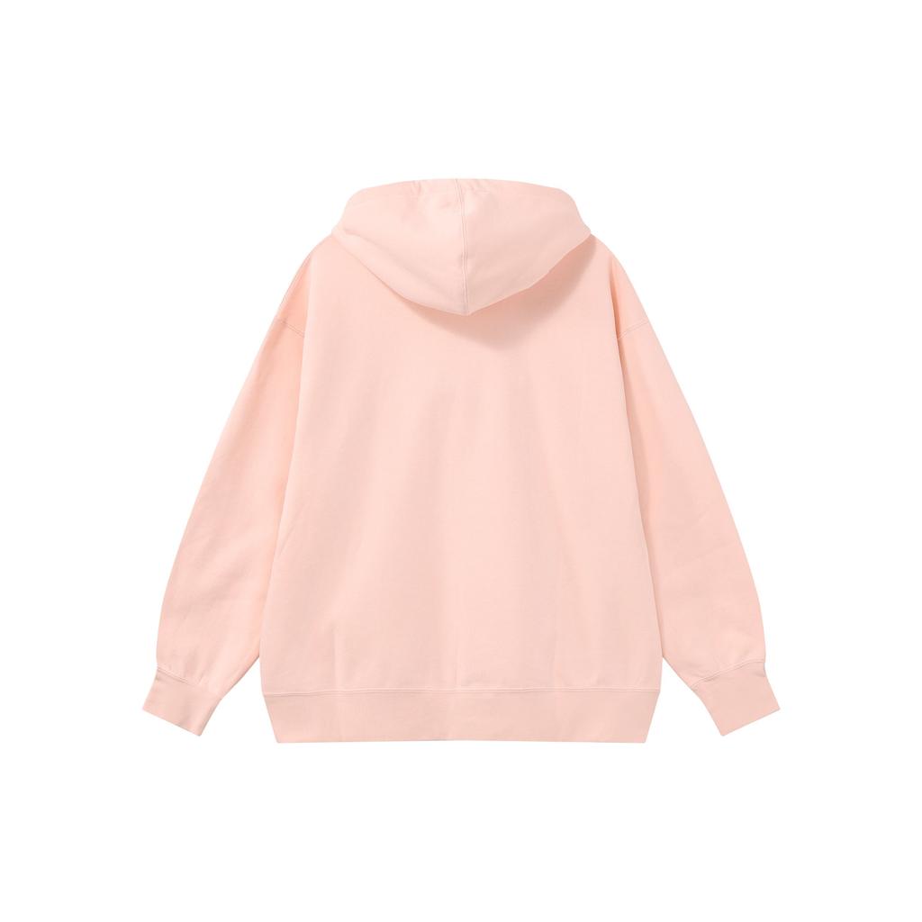 Jordan Flight Logo Patch Hoodie Women Tops Light-Pink DZ3360-610