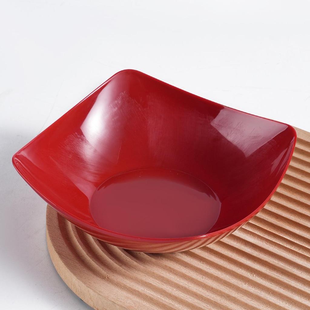 Red Fruit Wedding Tray – Home & Living Room Dried Fruit, Candy, and Snack Serving Plate for Toasting Tea