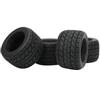 4Pcs 1/8 RC Car Rubber Tire Rims Truck Wheels for ZD Racing Accessaries Parts 165x104mm