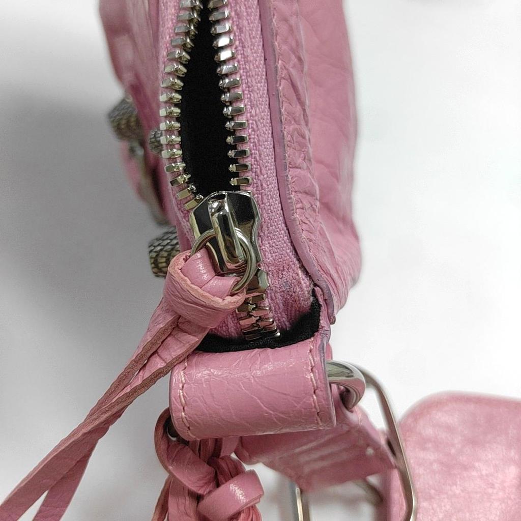 [Pre-Owned] Balenciaga Le Cagole Shoulder Bag XS 'Met Pink' - Very Good #GQ6C0K