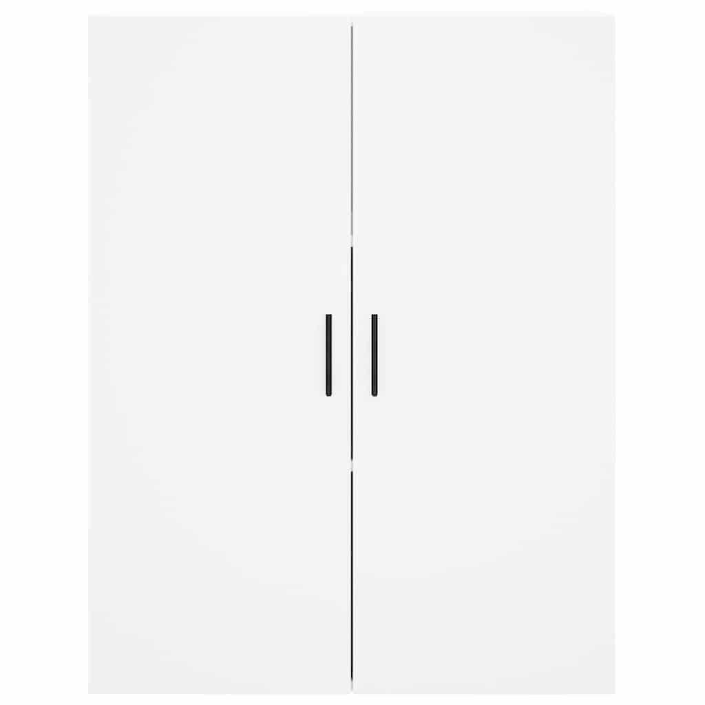 Vidaxl Witrynka, Biała, 69,5X34X180 Cm, Materiał Drewnopochodny
