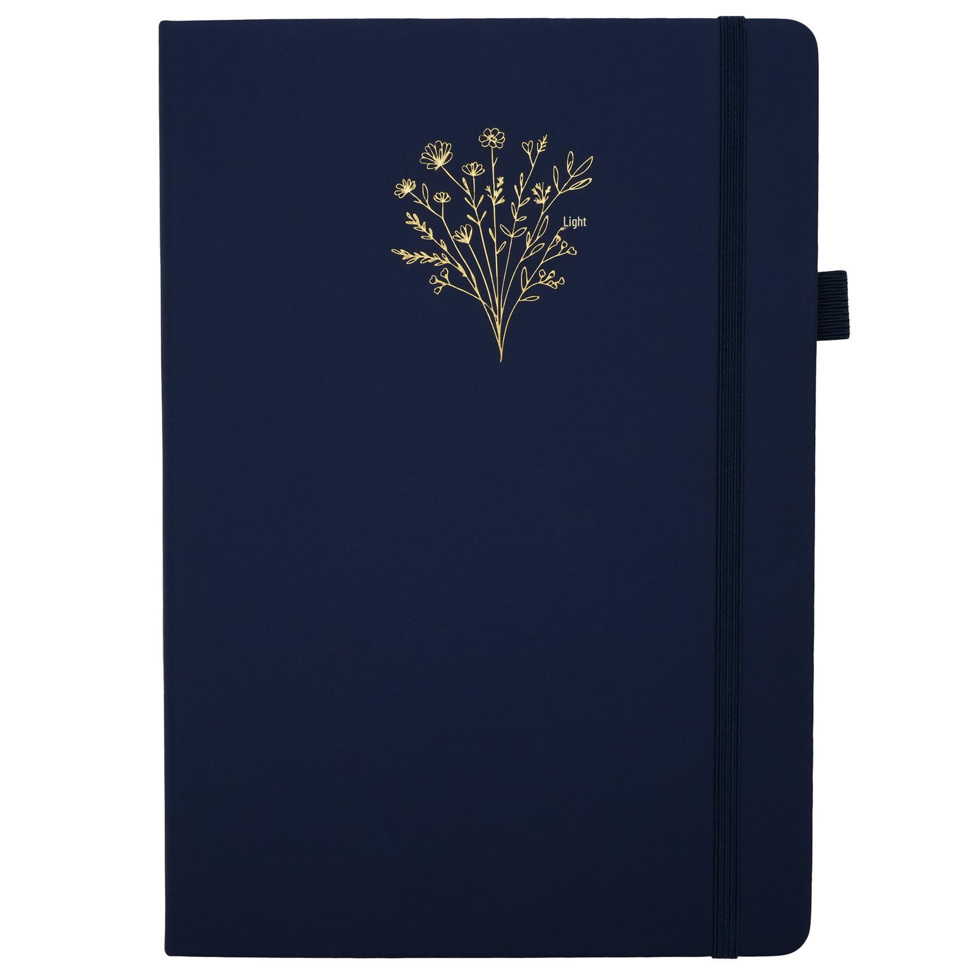 B5 Ruled Meeting Minutes & Diary Notebook with Custom Logo B5 тёмно-синий