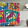 Sparkling Mermaid Scale Shower Curtain Premium Waterproof Fabric Decorative Home Bathroom Accessory With Silver Glitter Availabl
