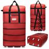 Expandable Large Capacity Foldable Travel Luggage with Universal Wheels (158 cm)
