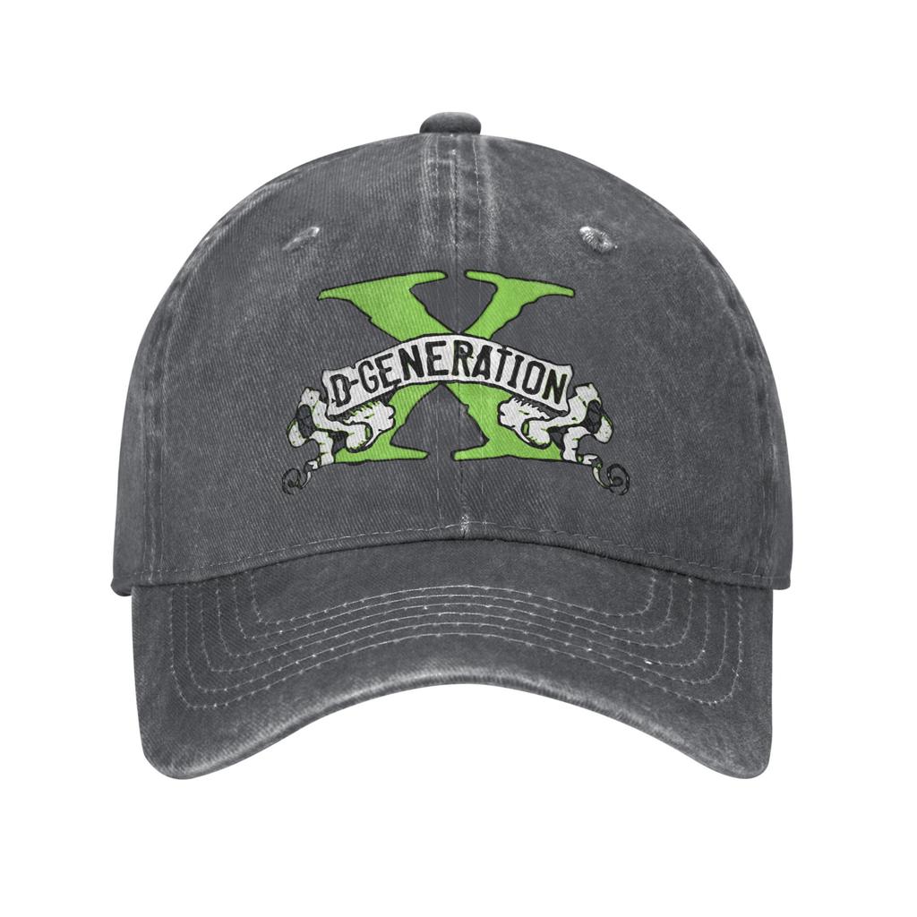 DGeneration X Logo Trucker Hats Merch For Unisex Baseball Caps Wrestling Wrestlers Vintage Wear Snapback Caps Adjustable