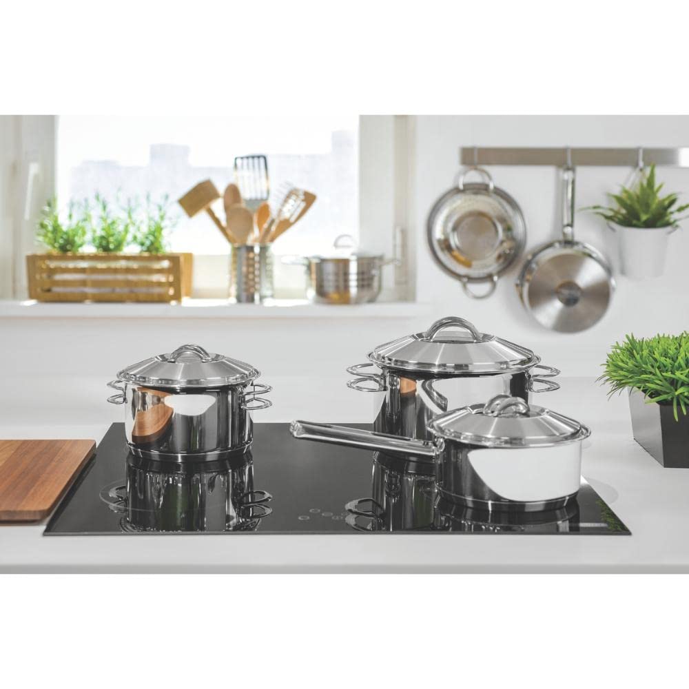 Tramontina Solar Stainless Induction Perfect Gift for Respect for the Aged Day or Made In Product Number TRAMONTINA Saucepan, 16cm, 18-10 Steel,