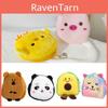 Fluffy Coin Purse Wallet Cute And Trendy Plush Bag For Daily Use Animal Pattern