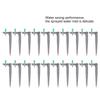 20PCS ABS Irrigation Dripper With Ground Insert Lightweight Drip Irrigation Emitters 90 Degree / 180 Degree / 360 Degree