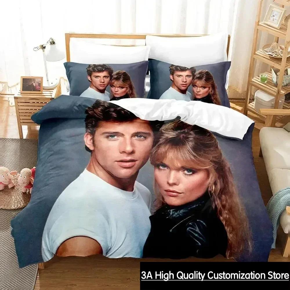 

Comforter 3D Print Grease Bedding Set Boys Girls Twin Queen King Size Bed Boys Adult Home Textileextile Comforter (quilt)-EU Single(135*200cm)3pcs