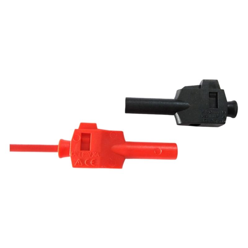 No Welding Need 4mm Banana Plugs Connector Fast Release 4mm Test Leads Connector Quick Fixing for Multimeter Leads