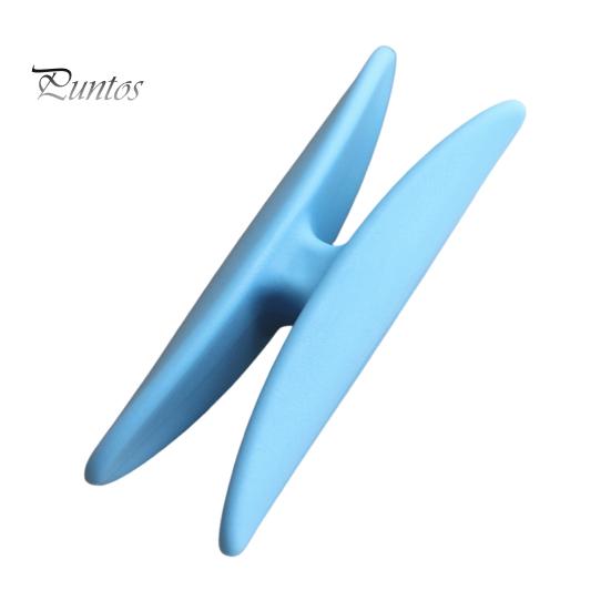 Ручка для переноски продуктовых сумок прочная эргономичная легкая многоцелевая универсальная держатель для мусорных пакетов для покупок пластиковая ручка инструмент для переноски небесно-голубой 458₽