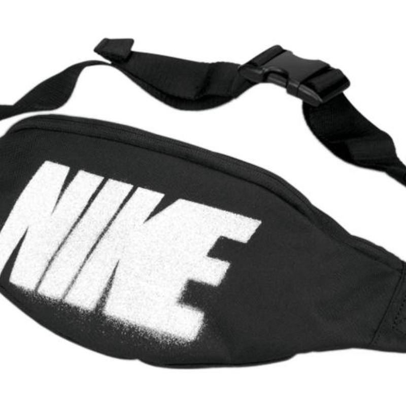 Nike Fabric Crossbody Fanny Pack Regular Unisex Black Casual BA6434-010