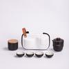 Portable Ceramic Kung Fu Travel Tea Set