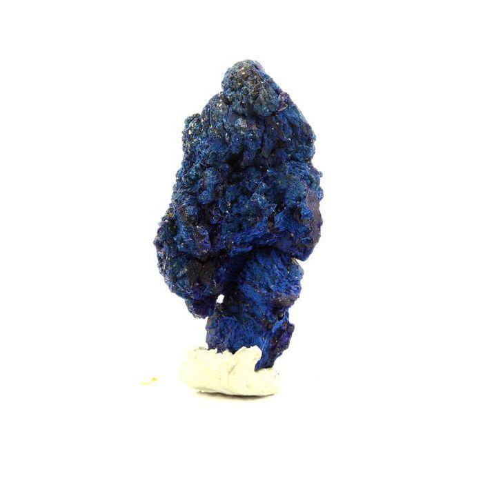Pierres et Minéraux. Chessylite (Azurite). 21.5 ct. Chessy-les-Mines, France.