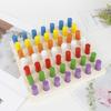 Children Educational Wooden Puzzle Toy For Color Recognition Practice And Exploration 3+
