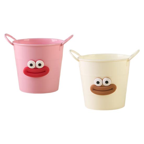 Cartoon Pen Holder Large Capacity Storage Bucket for Pens Pencils Markers Crayons Desktop Storage Box Organizer for Home Office