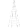 VidaXL LED Christmas Tree On Flagpole 200 LEDs White 180 Cm, Christmas Decoration, LED Light, Christmas Light 358109