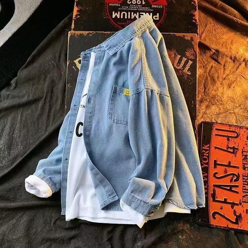 Boys' Denim Jacket - Spring & Autumn Korean Style 2025 for Kids