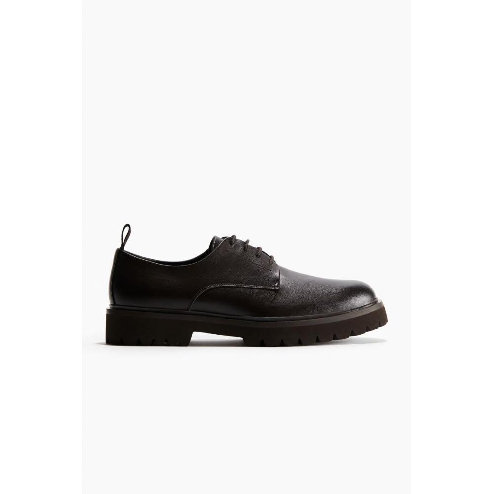 

Туфли HM Chunky Derby темно-коричневые