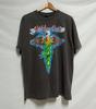 Motley Crue Band Tour Graphic Short Sleeve Black Unisex Tshirt Reprint S-5XL