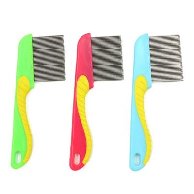 Portable Flea Tick Comb Cute Cat Massage Comb Durable Hair Remover Brush  Pet