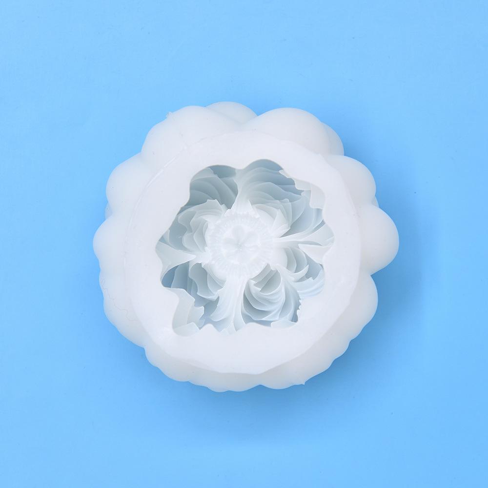 Siliconen 3D Pioenroos Vorm voor Mousse, Gelei, Fondant en Kaarsen
