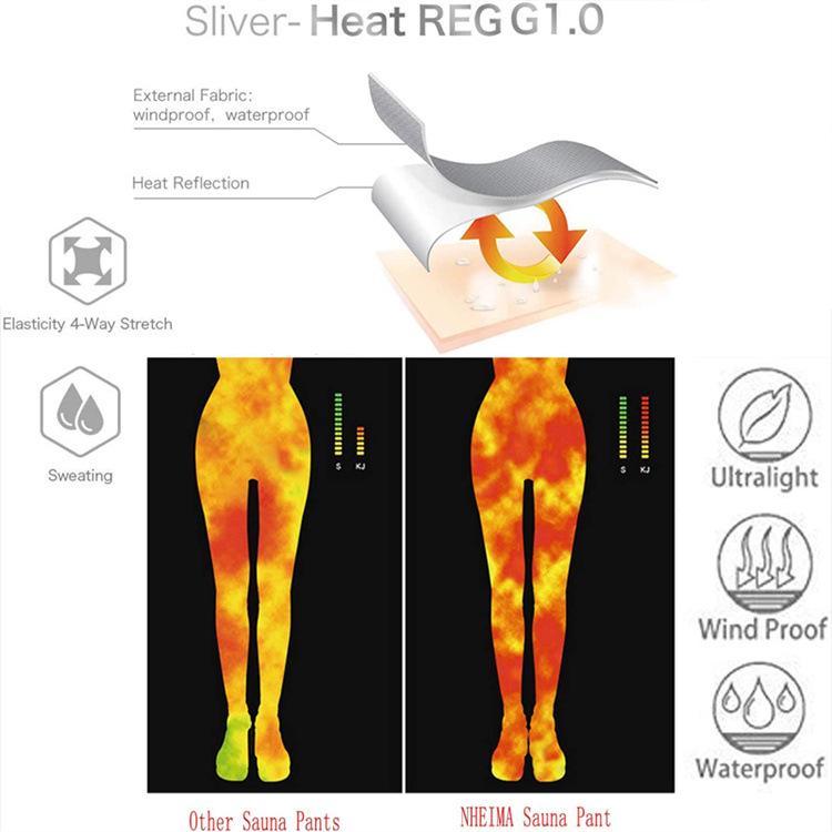 Women's High Waist Body Shaping Sweat-Inducing Fitness Sweatpants