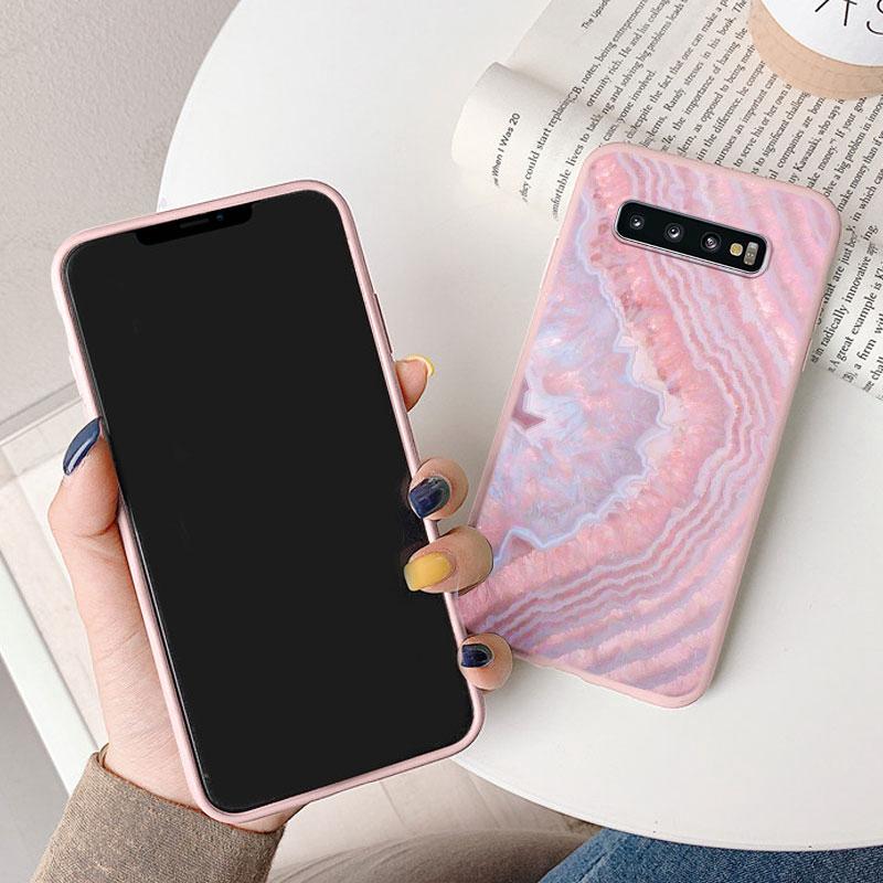 Color Luxury Marble Case For Samsung Galaxy S10 S 10 Plus S10E Fundas Soft TPU Protection Back Cover For Samsung S10 Shockproof
