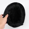 Leather Snow Cap Men Bomber Hat 2022 Ushanka Soviet Black Faux Fur Thermal Winter Hats With Earflap Dad Russian Cap