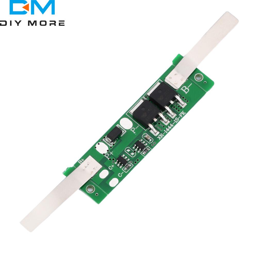 3.7V 8A 7.4V 10A Lithium Battery Protection Board Separate Port 1S 2S BMS 18650 21700 26650 Lipo Lithium Battery Charge Module