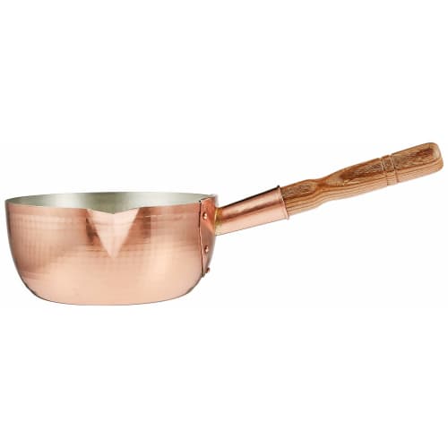 Marushin Copperware Yukihira Pot Copper 21cm
