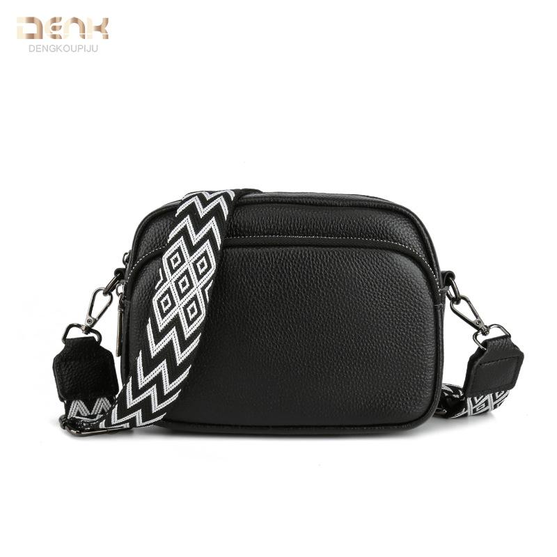 Leather Women's Bags, Women's New Fashion First-layer Cowhide Shoulder Messenger Bag
