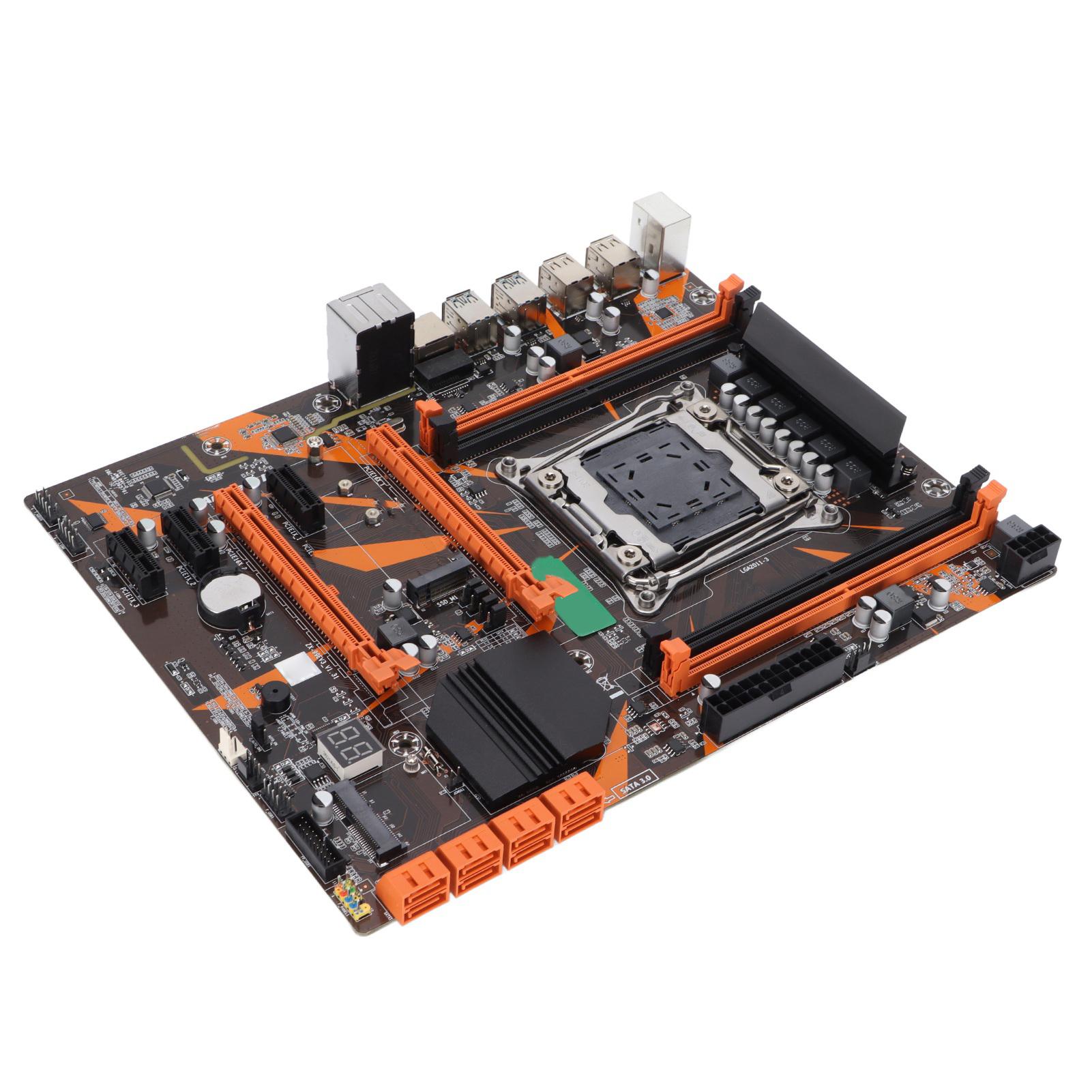 

Материнська плата ПК 4-канальна DDR4 LGA2011‑3 SATA PCI‑E M.2 слот Високошвидкісна материнська плата для настільного комп ютера
