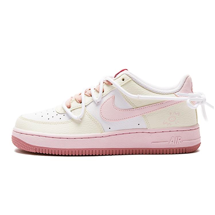 

Nike Air Force 1 Low Bubble Jellyfish, Cake Piggy Slip Resistant Abrasion Resistant Low top Skateboard Shoes GS CT3839-107(Team15-) 37.5